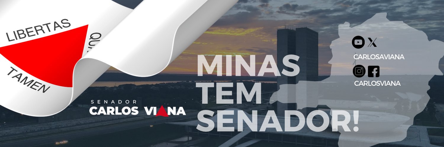 Carlos Viana's banner