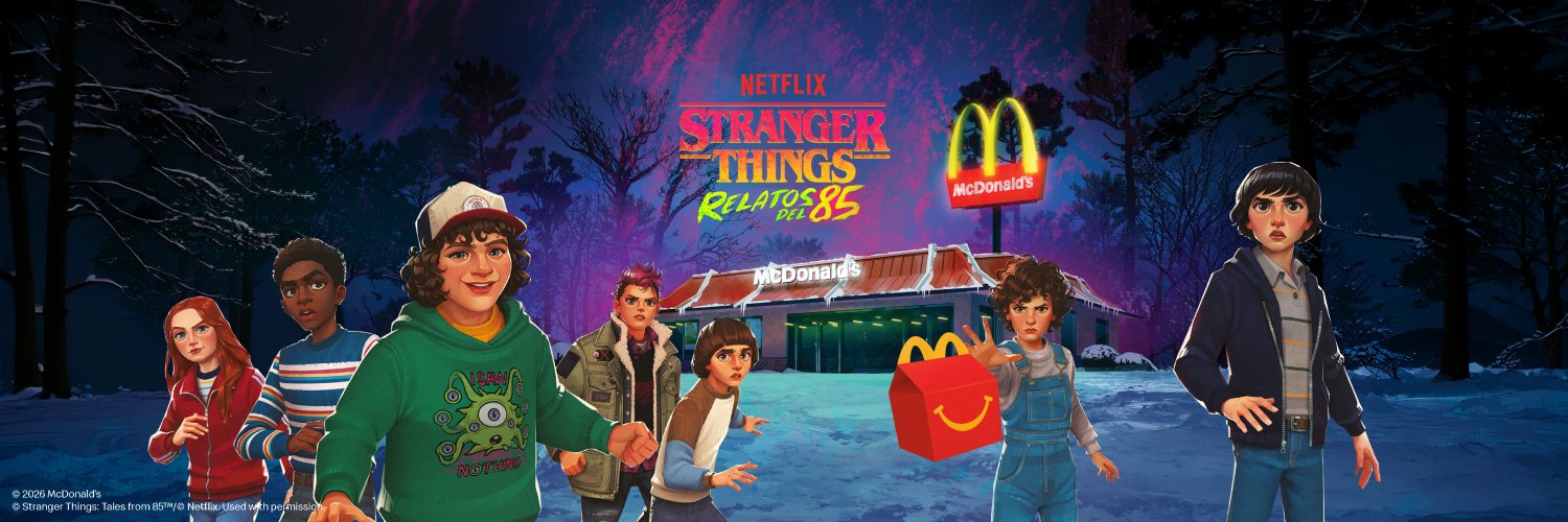 McDonald's Colombia's banner