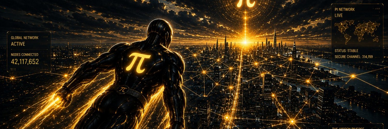 PI MAN's banner