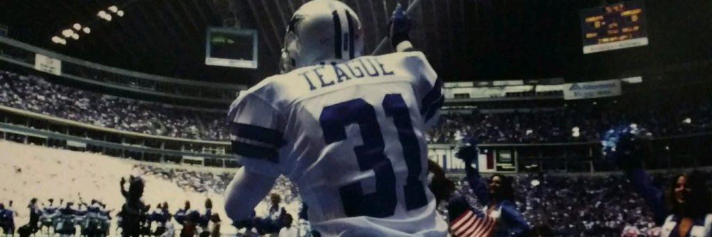 George Teague's banner
