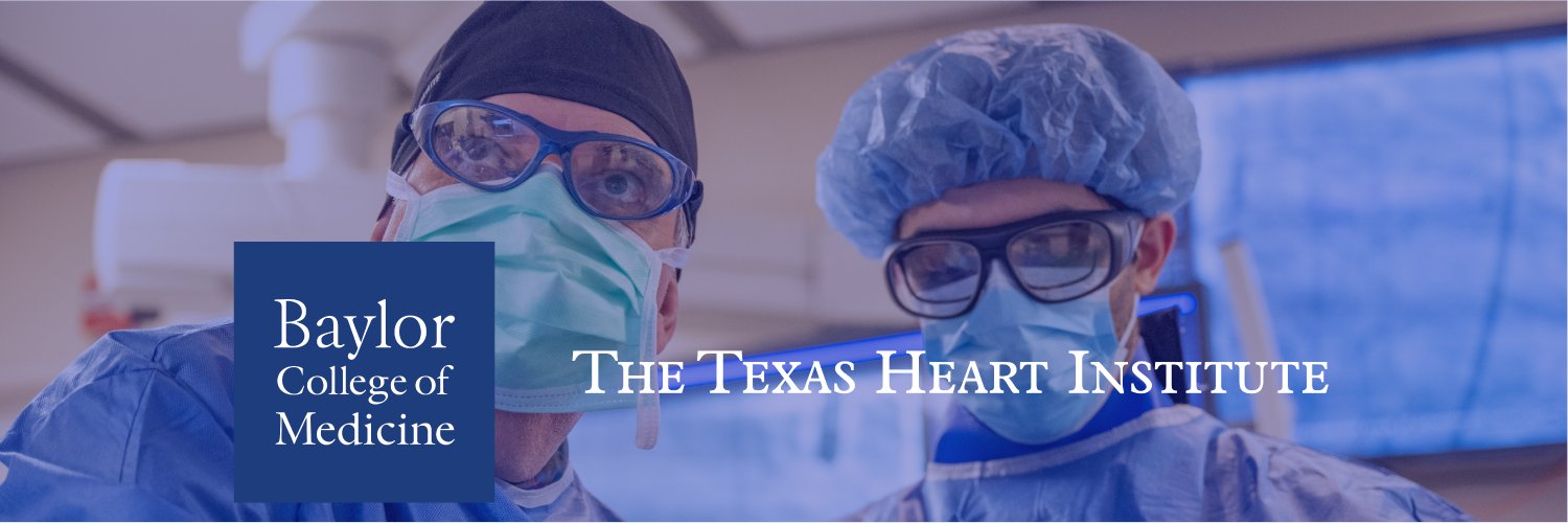 Texas Heart Institute @ Baylor College of Medicine's banner