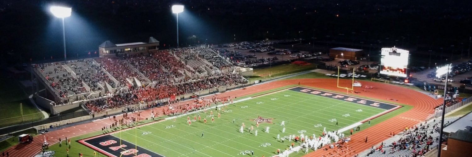 Coppell Football's banner