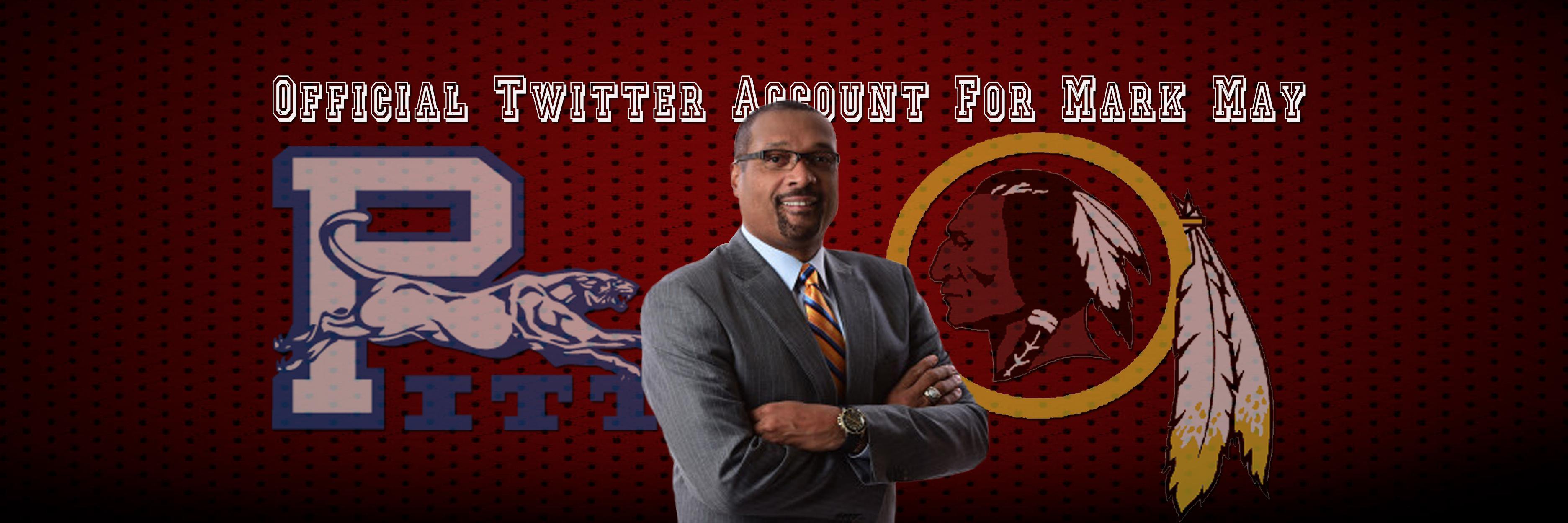 Mark May's banner