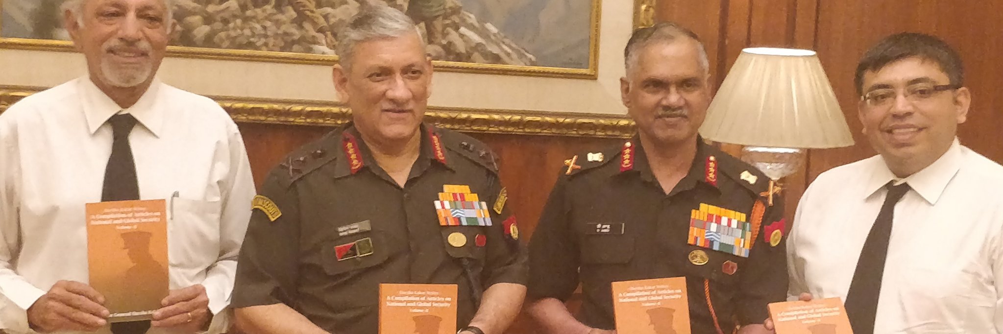 Maj Gen Harsha Kakar's banner