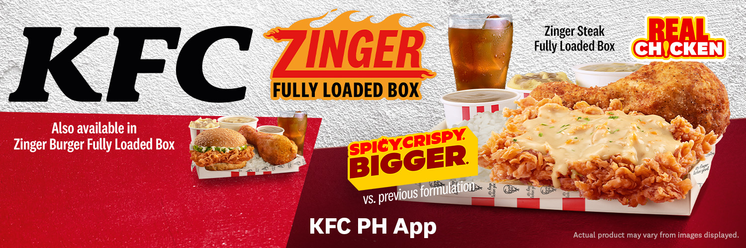 KFC Philippines's banner