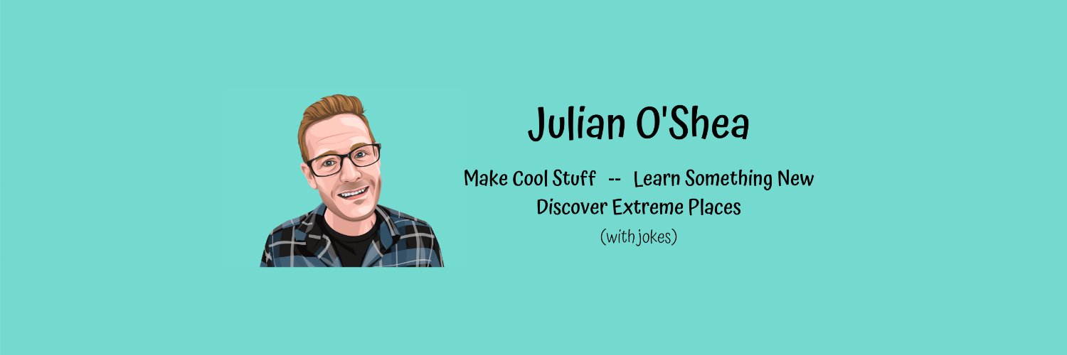 Julian O'Shea's banner