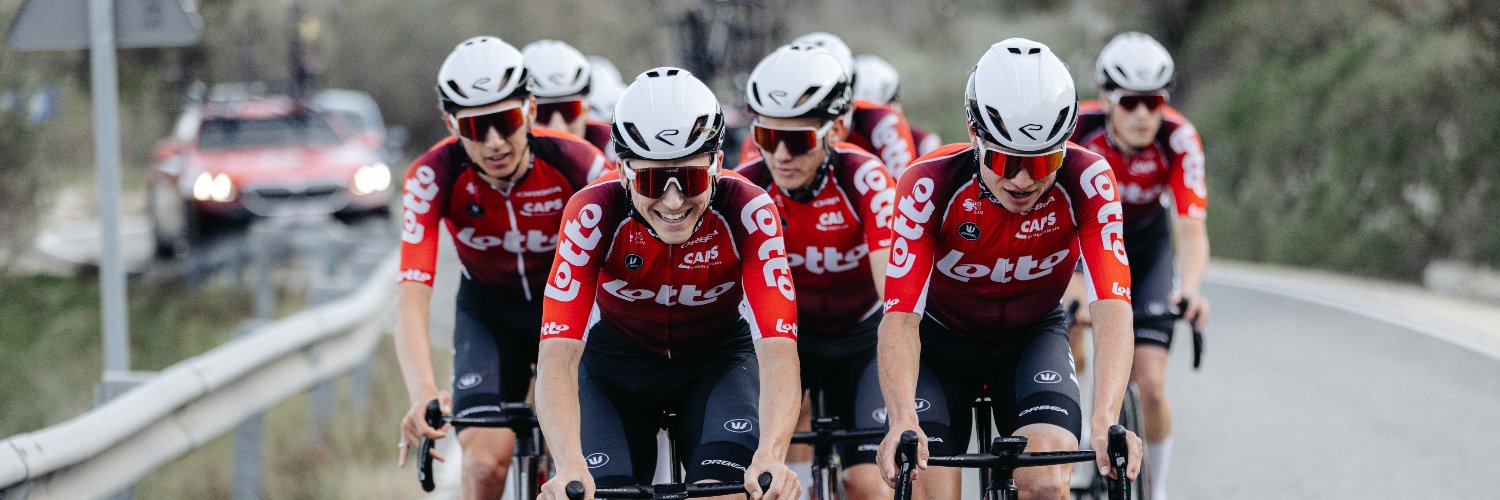 Lotto Cycling Team's banner