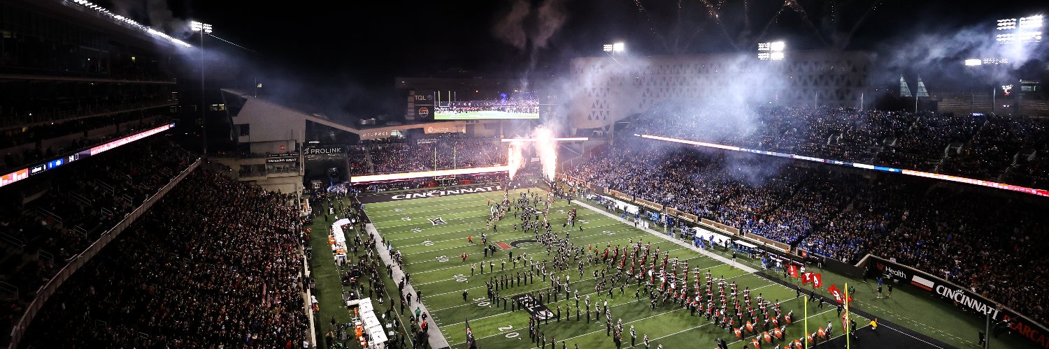Cincinnati Football's banner