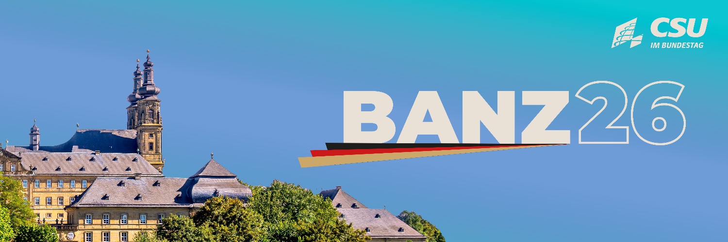 CSU im Bundestag's banner
