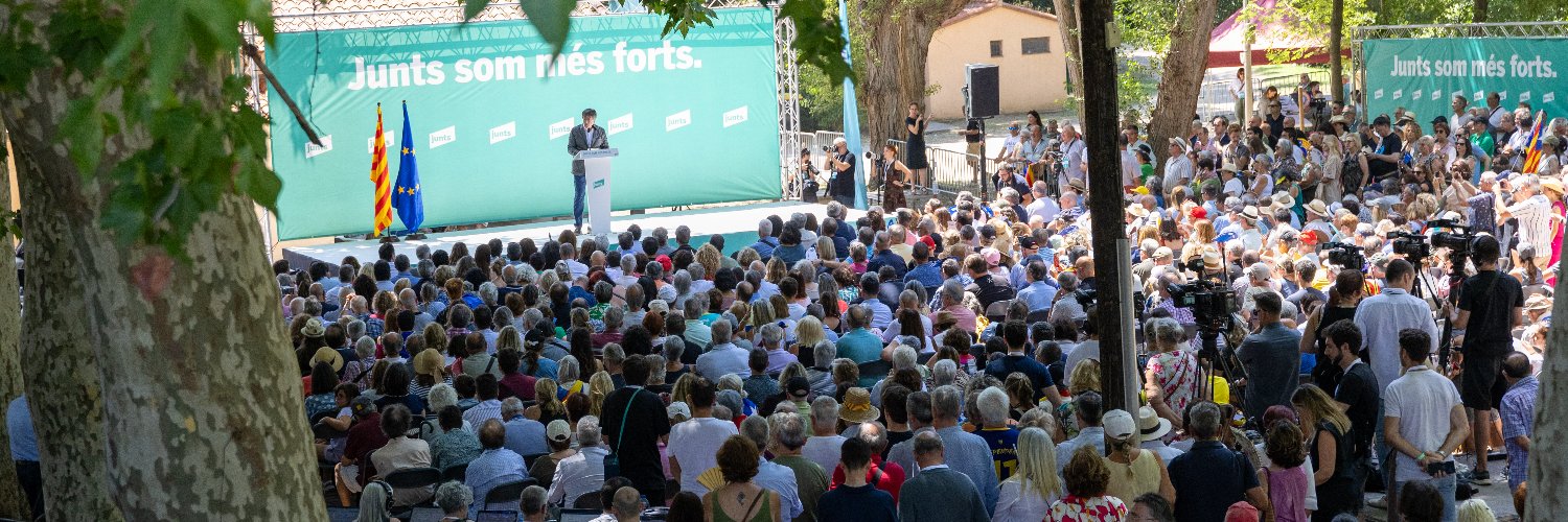 Junts per Catalunya🎗's banner