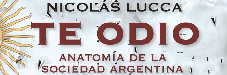 Nicolás Lucca's banner