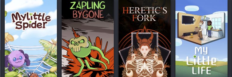 HERETIC'S RAPTURE - NINE FINGER GAMES's banner