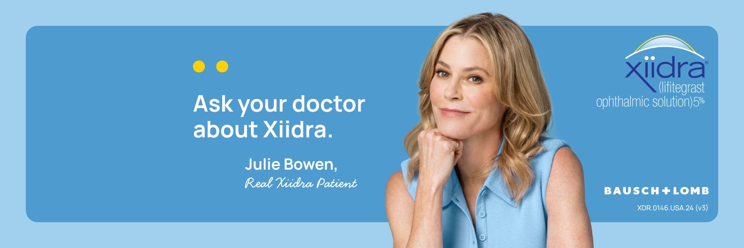 Xiidra® (lifitegrast ophthalmic solution) 5%'s banner