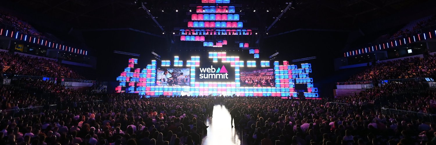 Web Summit's banner