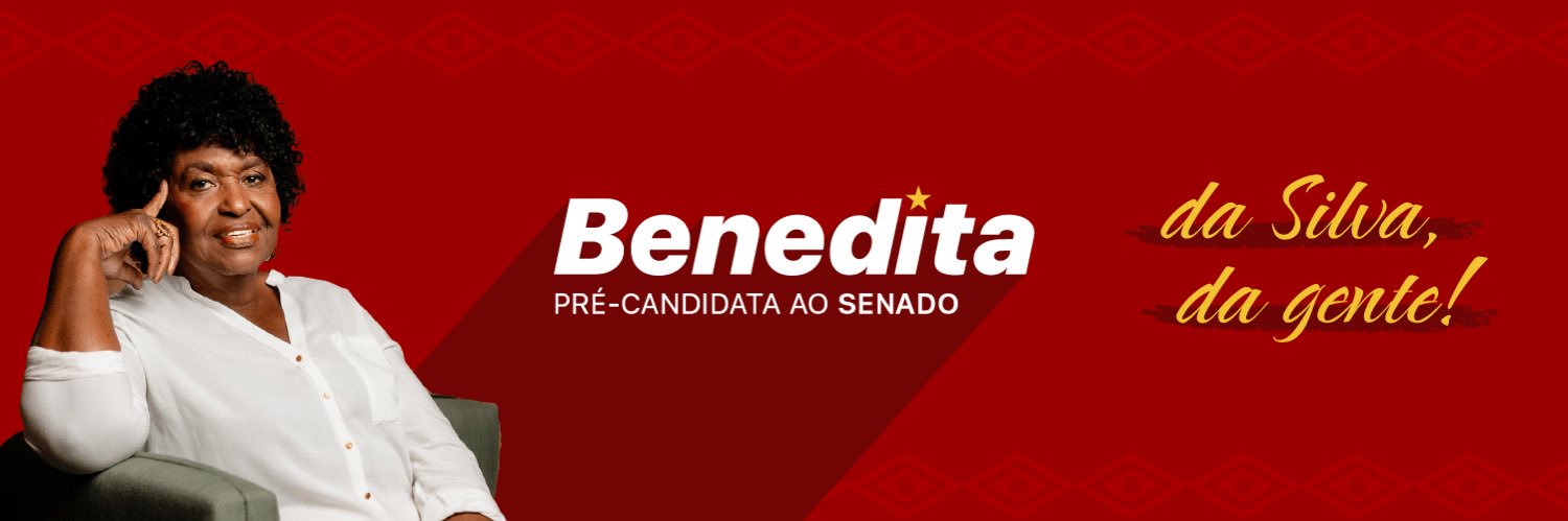 Benedita da Silva's banner