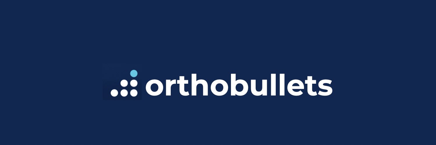 Orthobullets's banner