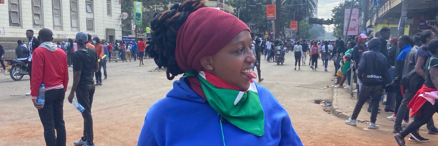 Eng. Joan Muthii's banner