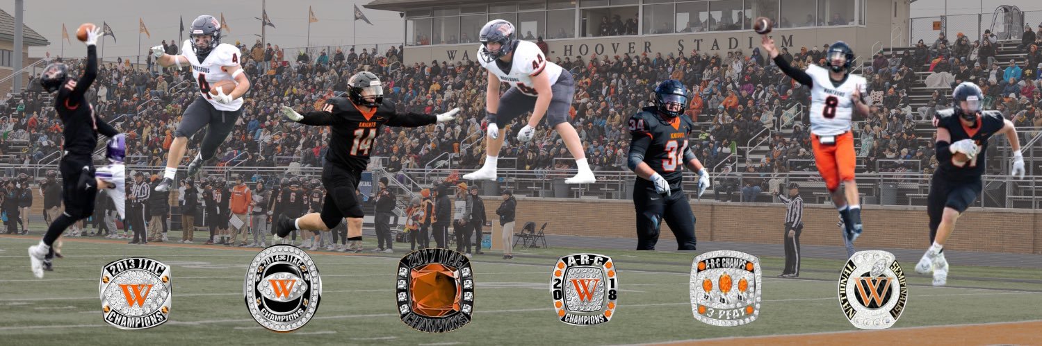 Wartburg Football's banner