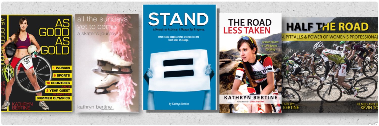Kathryn Bertine's banner