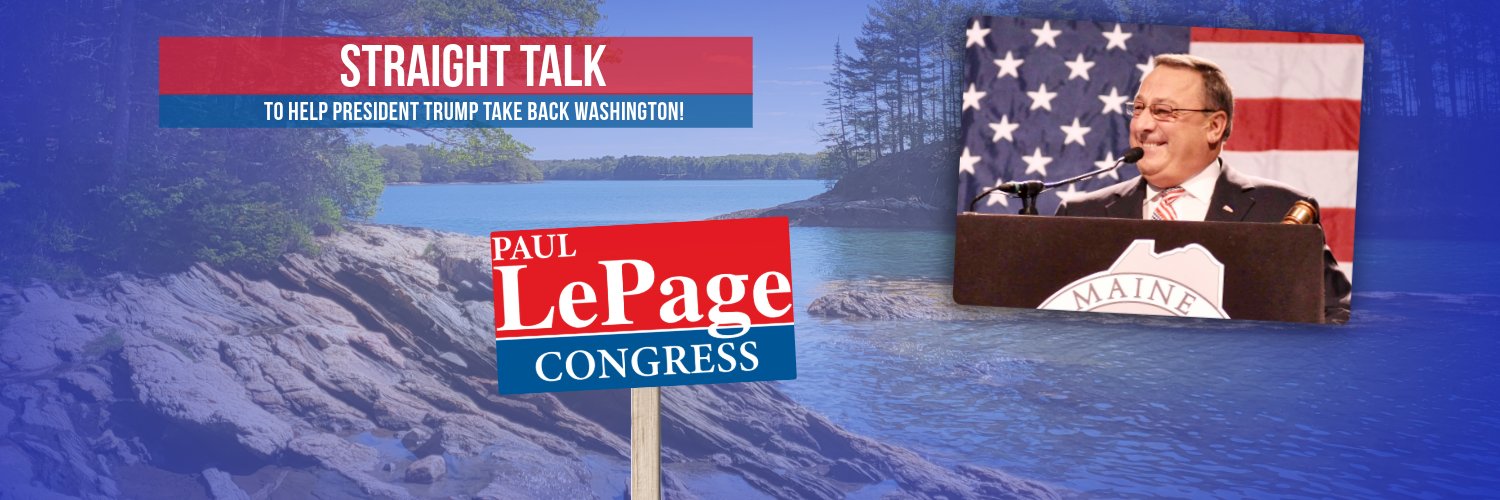 Paul LePage's banner