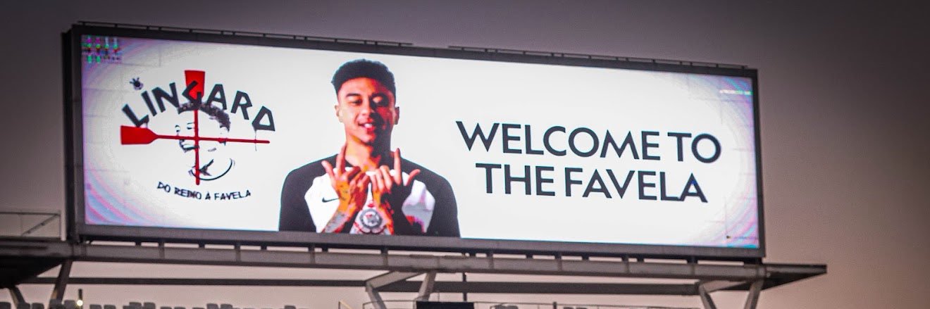 Jesse Lingard's banner