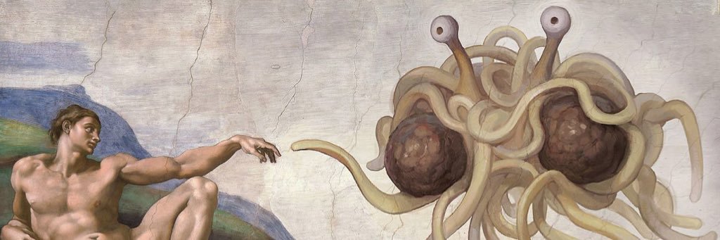 👾Flying Spaghetti Monster🍝's banner