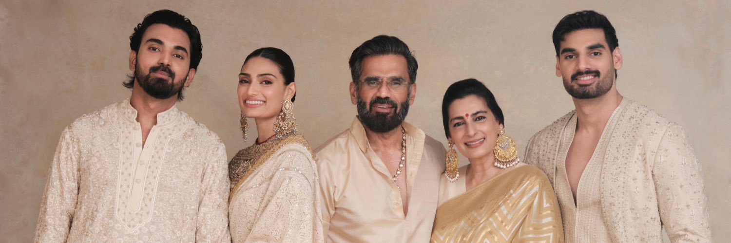 Suniel Shetty's banner