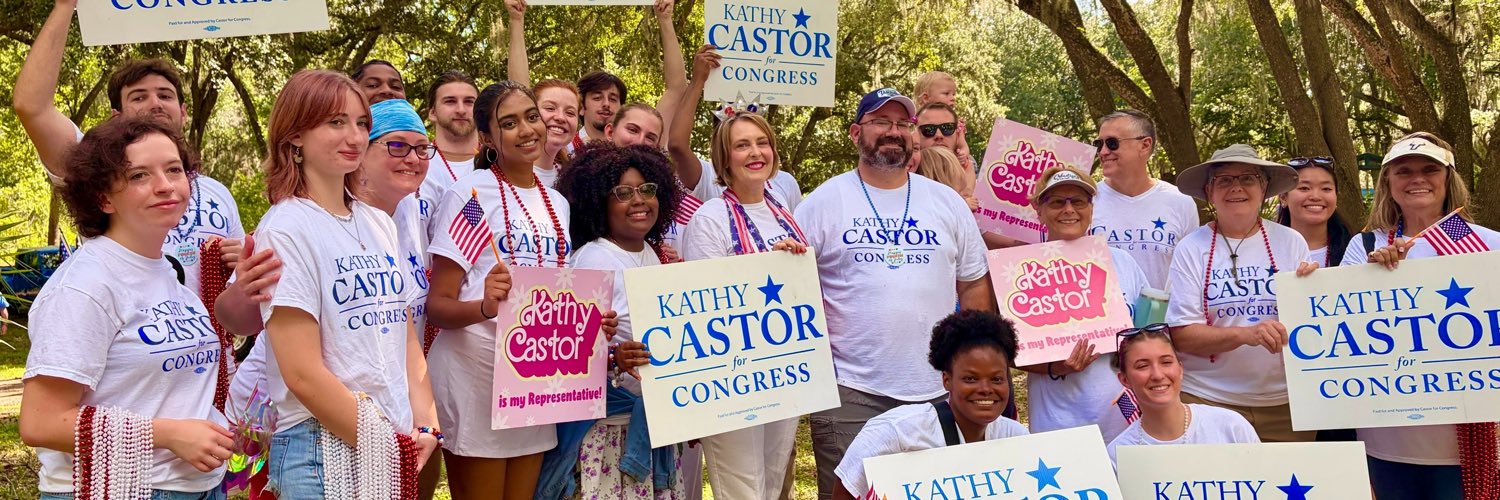 Kathy Castor's banner
