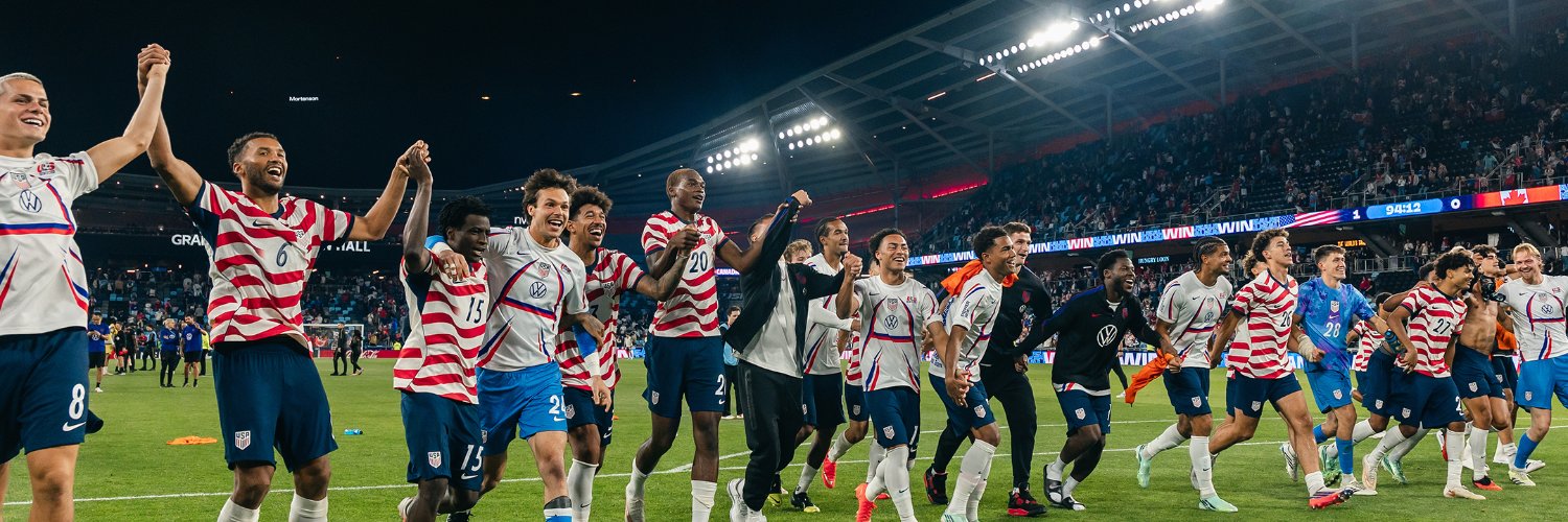 U.S. Soccer Men's National Team's banner