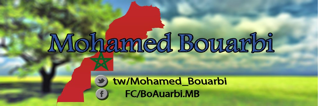 Mohamed Bouarbi's banner