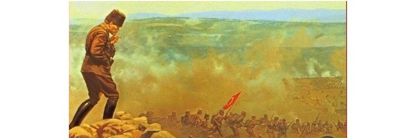 Mustafa Kemal's banner