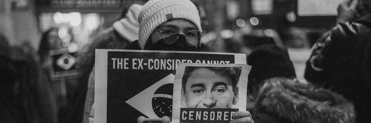 Nikolas Ferreira's banner