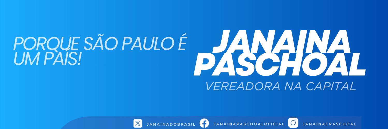 Janaina Paschoal's banner