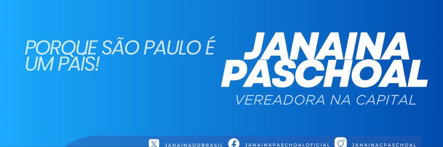 Janaina Paschoal's banner