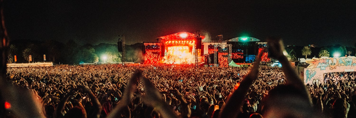 Laneway Festival's banner