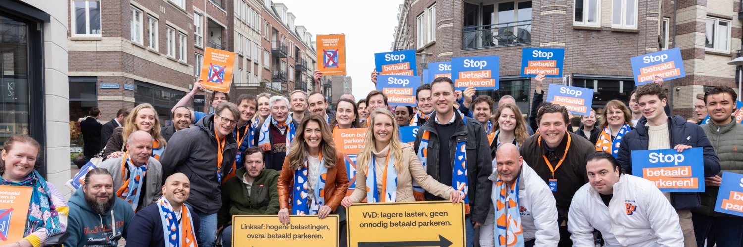 VVD's banner