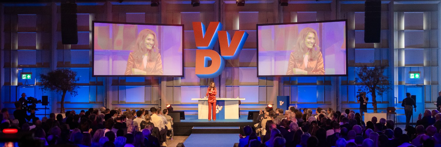 VVD's banner
