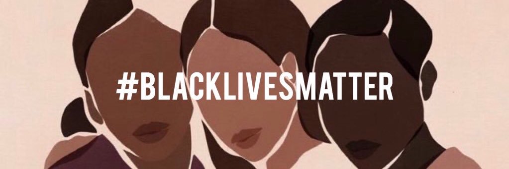 BLACKLIVESMATTER's banner
