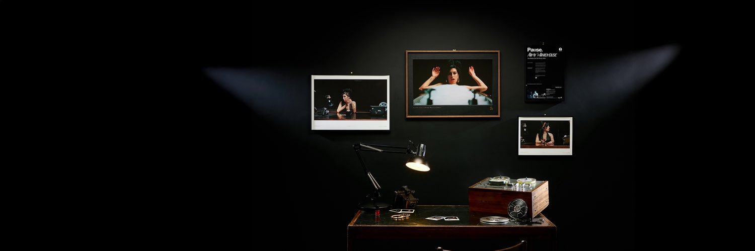 Amy Winehouse's banner
