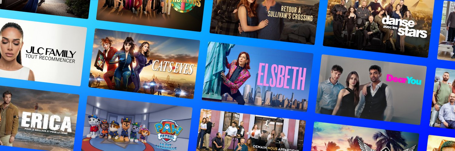 TF1+'s banner