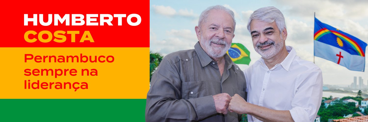 Humberto Costa's banner