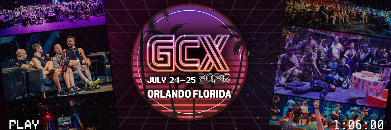 GCX's banner