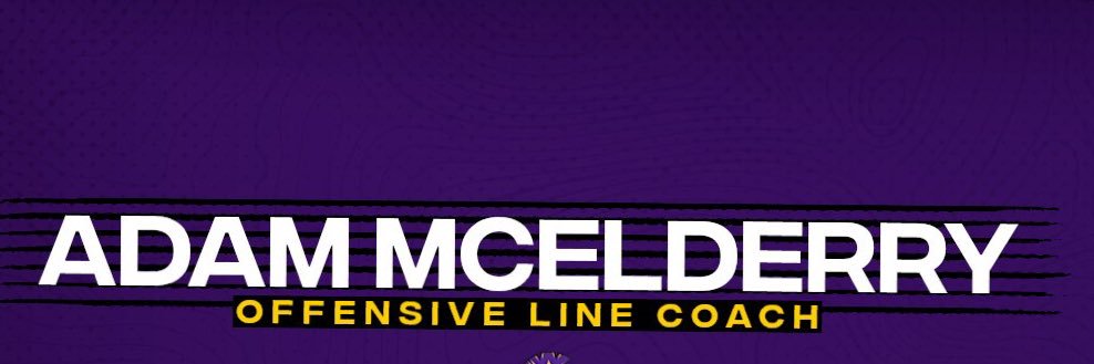 Adam McElderry's banner