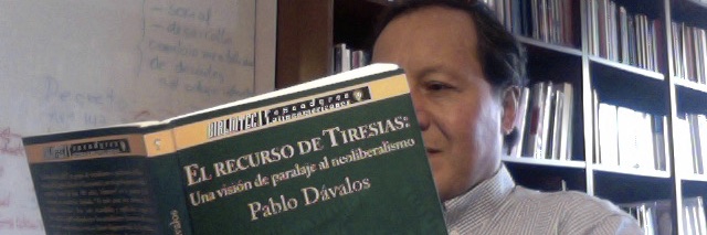 Pablo Dávalos's banner