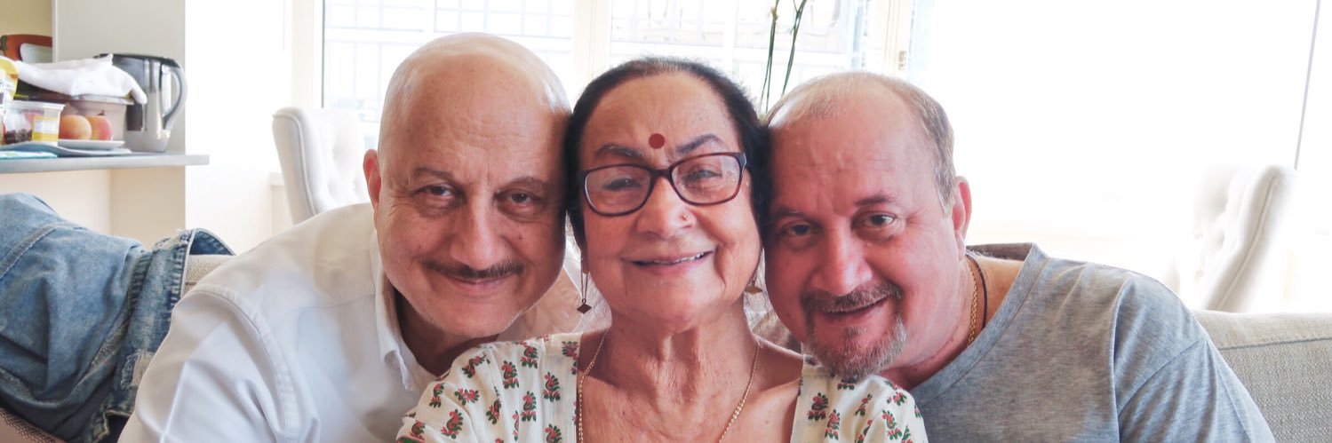 Anupam Kher's banner