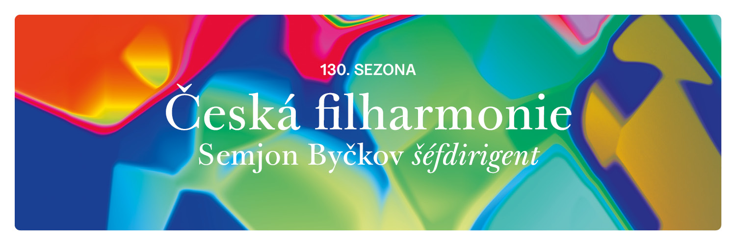 Česká filharmonie's banner