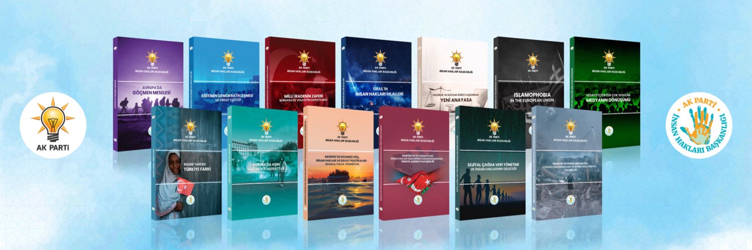 AK Parti İnsan Hakları Başkanlığı's banner
