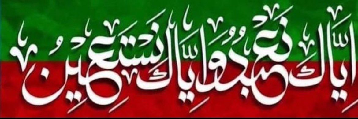 Raja - PTI's banner