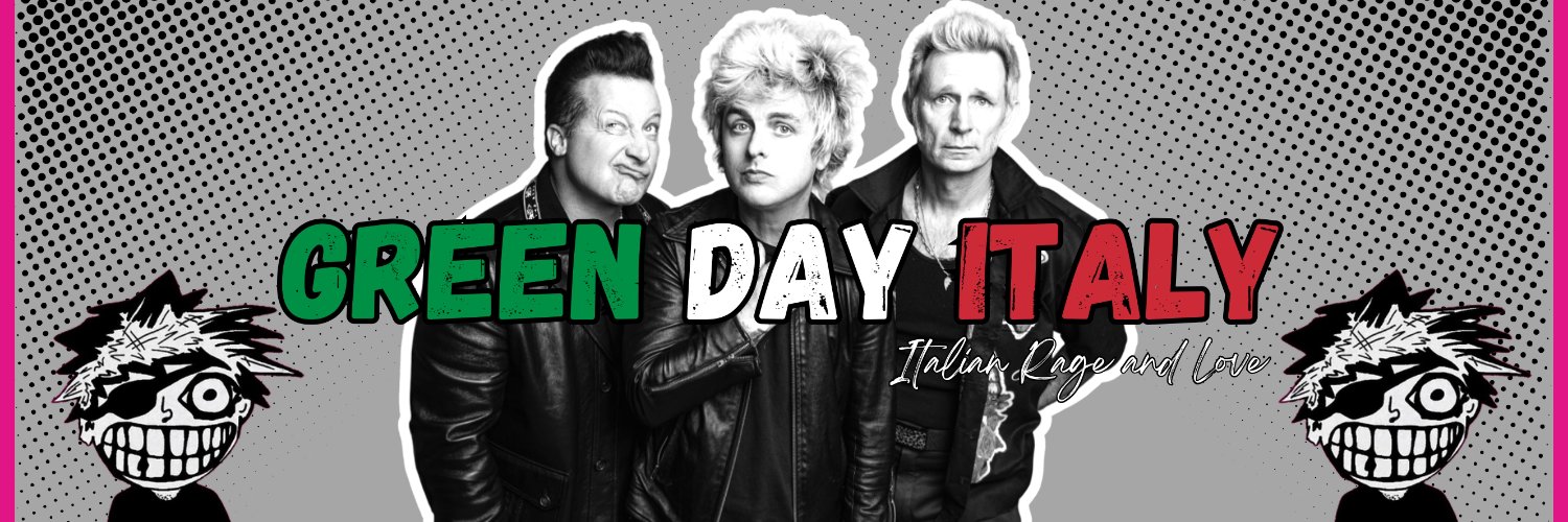 Green Day Italy's banner