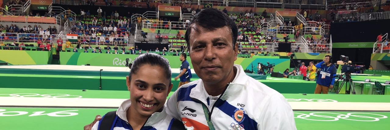 Dipa Karmakar's banner